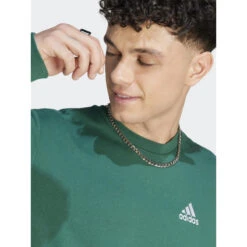 Sweat Feelcozy Logo Brodé Vert Homme - Adidas -Teddy Smith Magasin sweat feelcozy logo brode vert homme adidas 3