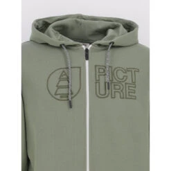 Sweat Zippé à Capuche Basement Vert Kaki Homme - Picture -Teddy Smith Magasin sweat zippe a capuche basement vert kaki homme picture 2