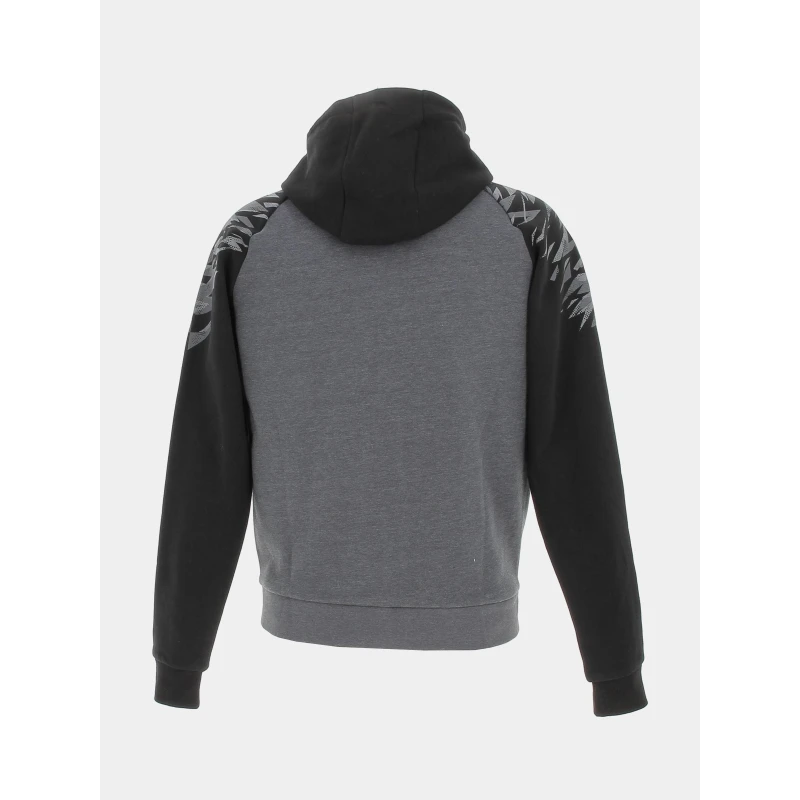 Sweat Zippé à Capuche Graphik Gris Homme - Kappa 4 Sweat Zippé à Capuche Graphik Gris Homme - Kappa – Image 2