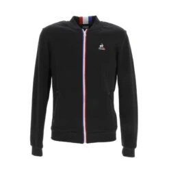 Sweat Zippé Tri Fz Noir Homme -Le Coq Sportif