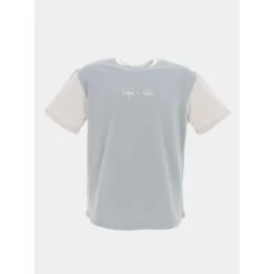 T-shirt Bicolore Bleu Blanc Homme - Project X Paris