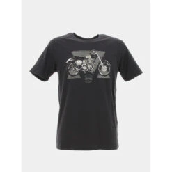 T-shirt Cars Noir Homme - Teddy Smith