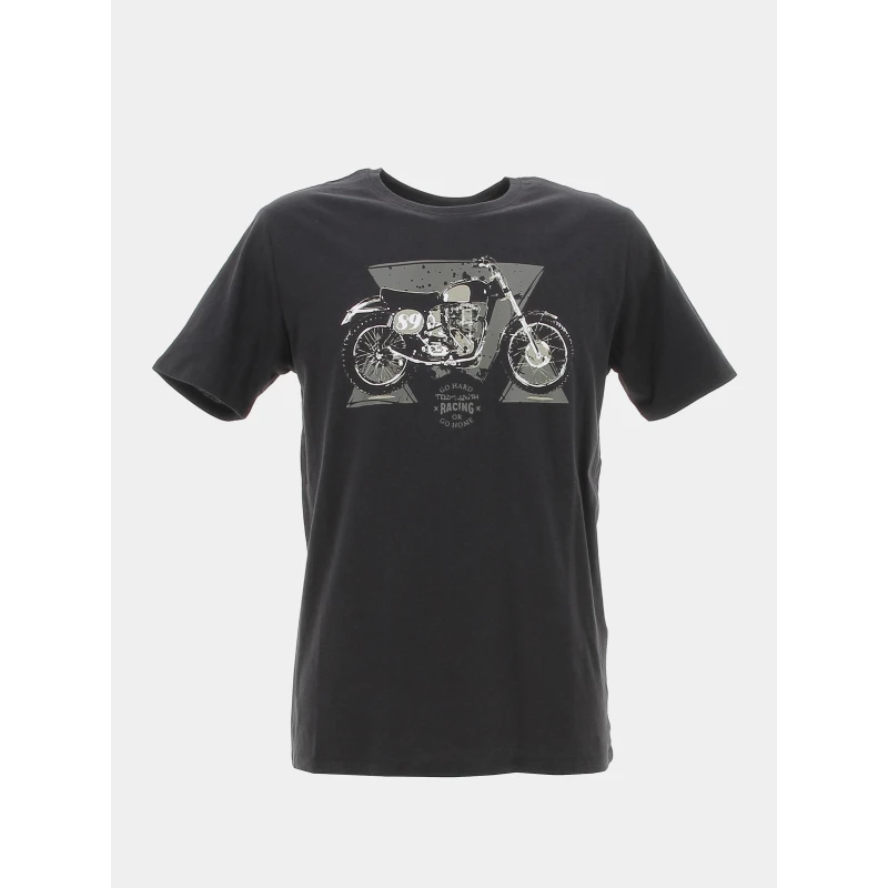 T-shirt Cars Noir Homme - Teddy Smith 3 T-shirt Cars Noir Homme - Teddy Smith