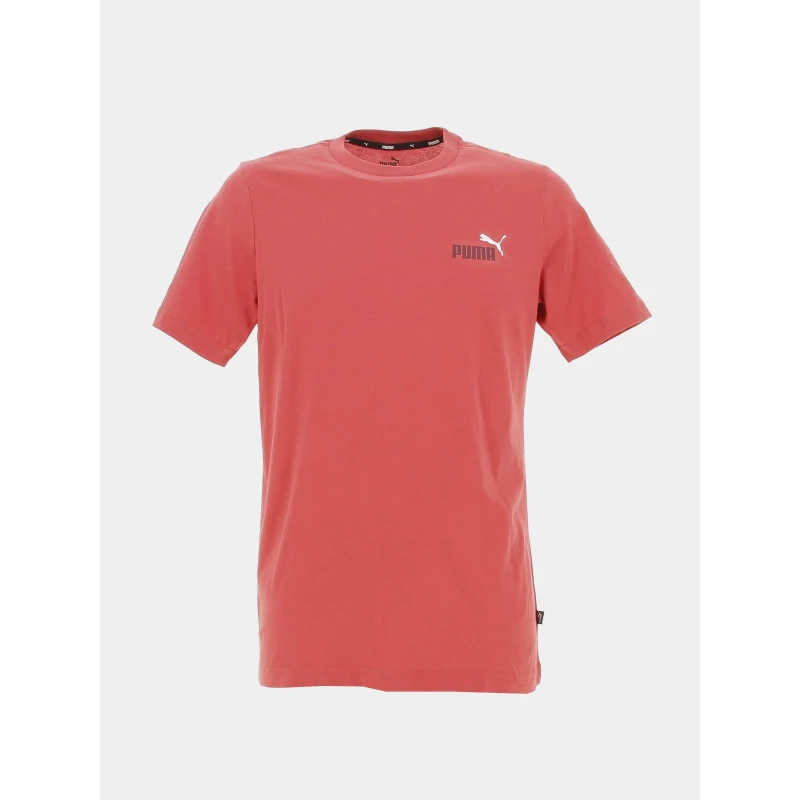 T-shirt Essential +2 Rouge Homme - Puma 3 T-shirt Essential +2 Rouge Homme - Puma