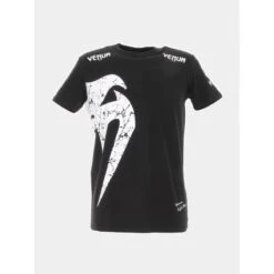T-shirt Giant Logo Blanc Noir Homme - Venum