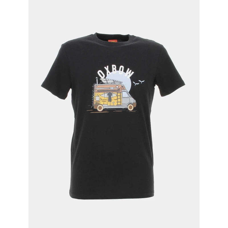 T-shirt Graphique Titruck Noir Homme - Oxbow 3 T-shirt Graphique Titruck Noir Homme - Oxbow