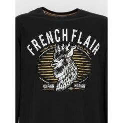 T-shirt Handoff Noir Homme - Union Black 9 T-shirt Handoff Noir Homme - Union Black -Teddy Smith Magasin t shirt handoff noir homme union black 3