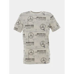 T-shirt Imprimé Amg Petronas Formule 1 Beige Homme - Puma