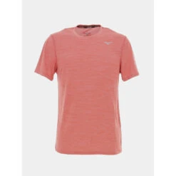 T-shirt Impulse Core Rose Homme - Mizuno