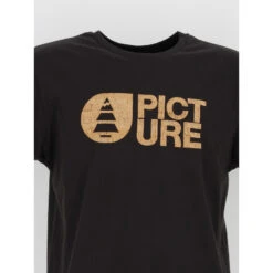 T-shirt Logo En Liège Noir Homme - Picture -Teddy Smith Magasin t shirt logo en liege noir homme picture 2