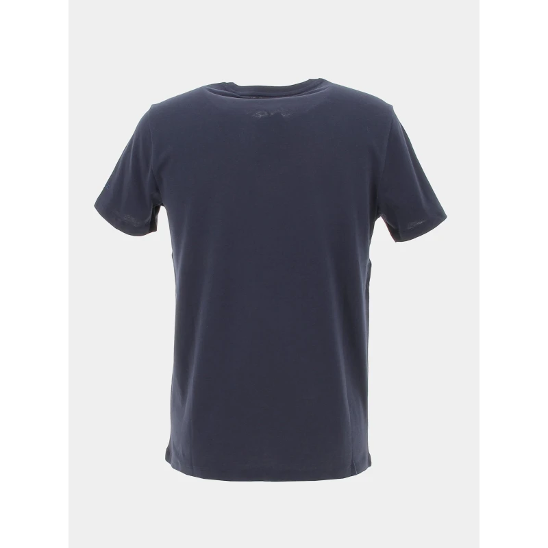 T-shirt Logo Ezio 2 Bleu Marine Homme - Teddy Smith 4 T-shirt Logo Ezio 2 Bleu Marine Homme - Teddy Smith â Image 2