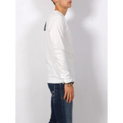 T-shirt Manches Longues Easy Blanc Homme - The North Face -Teddy Smith Magasin t shirt manches longues easy blanc homme the north face 2