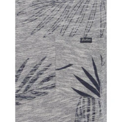 T-shirt Niki Palmier Strié Bleu Marine Homme - Deeluxe -Teddy Smith Magasin t shirt niki palmier strie bleu marine homme deeluxe 3