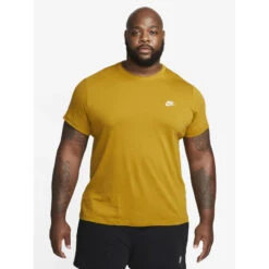 T-shirt Nsw Club Jaune Homme - Nike -Teddy Smith Magasin t shirt nsw club jaune homme nike 3
