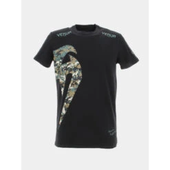T-shirt Original Giant Logo Camouflage Noir Homme - Venum