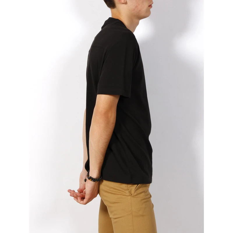 T-shirt Premium Comfort Debossed Log Noir Homme - Calvin Klein 5 T-shirt Premium Comfort Debossed Log Noir Homme - Calvin Klein – Image 3