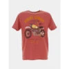 T-shirt Riders Garage Vieux Rouge Homme - Rms 26 -Teddy Smith Magasin t shirt riders garage vieux rouge homme rms 26