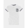 T-shirt Shamar Chiné Blanc Homme - Deeluxe -Teddy Smith Magasin t shirt shamar chine blanc homme deeluxe